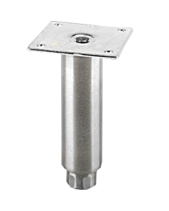 A48-5048-C 6" Stainless Steel Removable Plate 2000 lb  Leg