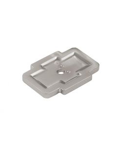 Satin Nickel 1-3/4" Knob Backplate, Coventry by Belwith Keeler - B077995SN