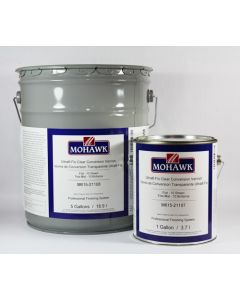 Mohawk Ultra® Flo Clear Post Catalyzed Conversion Varnish 40 Sheen Clear Satin 5 Gallons