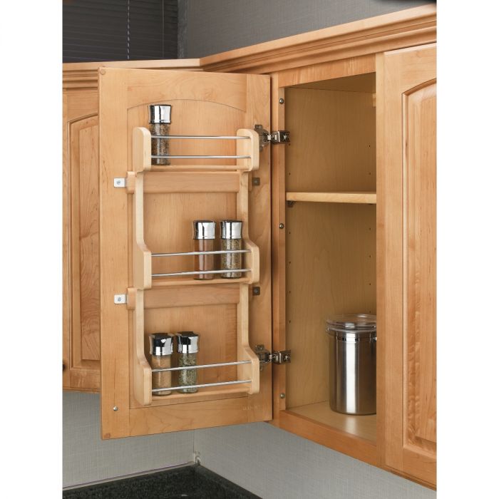 Door Mount Spice Rack for 15