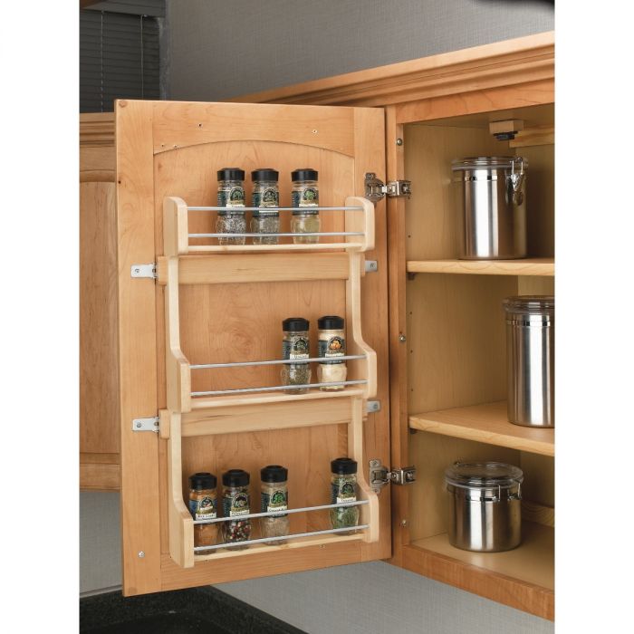 Door Mount Spice Rack for 18