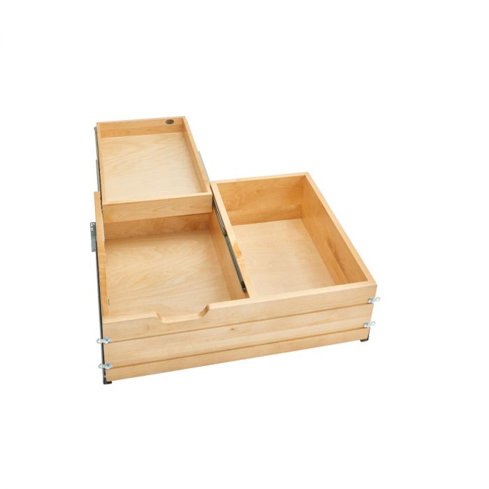 Rev-A-Shelf - 4WCT-3SH - Short Wood Cutlery Tray Insert