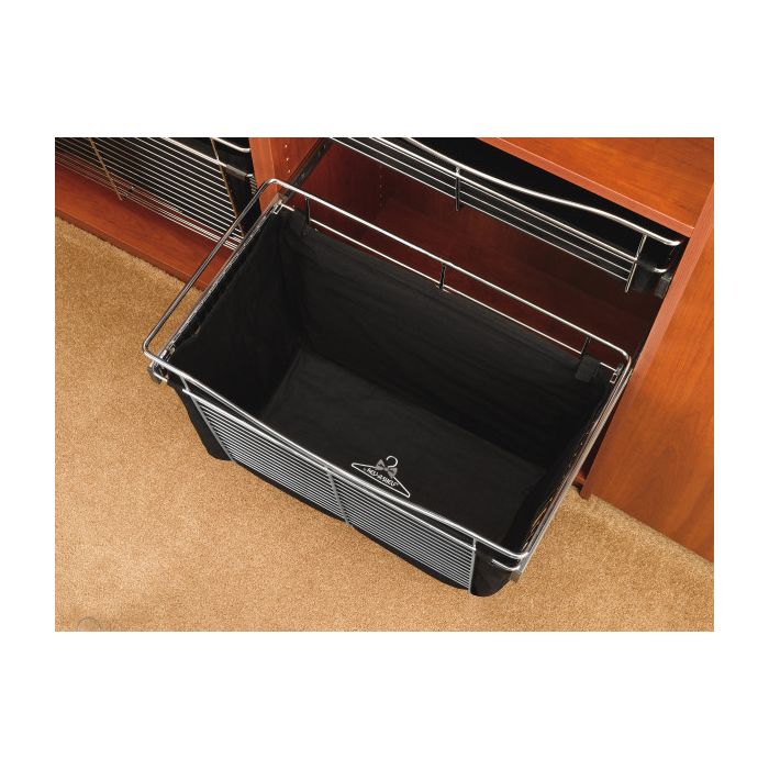 Closet Liner for 30W x 16D x 11H Closet Basket Black