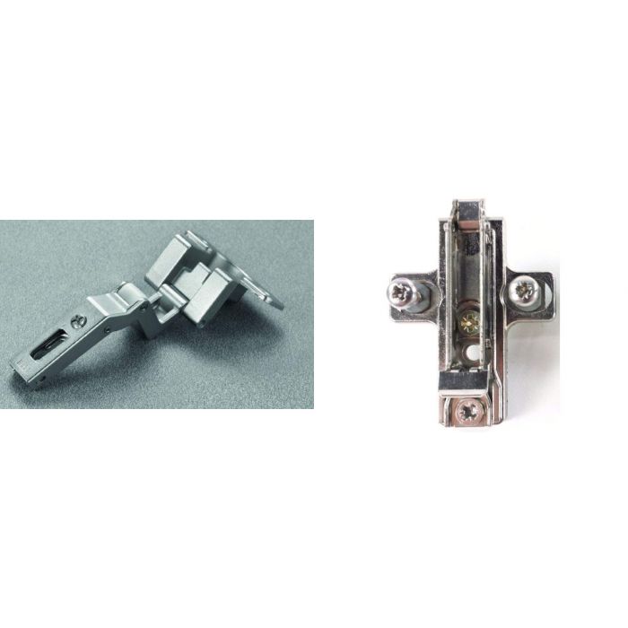 CMP3A99-BAR4R39/16 Salice Hinge Baseplate Combo 15mm to 20mm Overlay