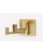 Satin Brass 2" [51.00MM] Swivel Robe Hook by Alno - A8485-SB