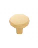 Brushed Golden Brass 1-1/4" Knob Karat Collection by Hickory Hardware sold in Each, SKU: H077839BGB