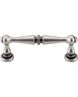 Pewter Antique 3" [76.20MM] Bar Pull by Top Knobs sold in Each - M1721