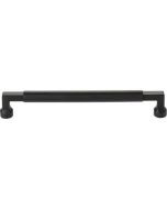 Flat Black 7-9/16" [192mm] Cumberland Pull of Regent's Park Collection by Top Knobs - TK3094BLK